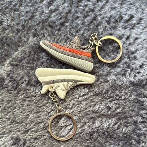 Yeezy sneaker keychains